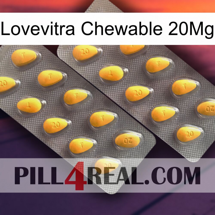Lovevitra Chewable 20Mg cialis2